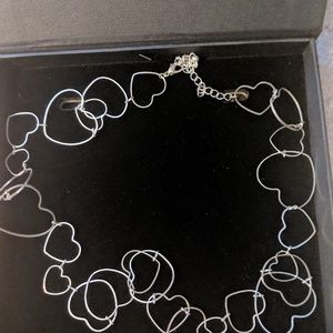 Heart chain necklace